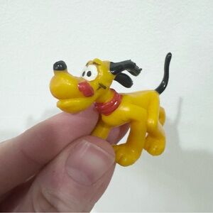Vintage Disney Pluto toy figurine